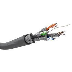 Goobay Καλώδιο Δικτύου 95696, Cat 6 S/Ftp (Pimf), Cca, 305M, Γκρι