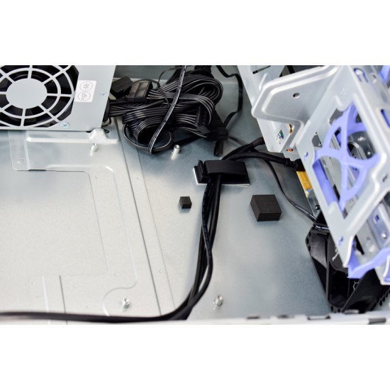 Powertech Pc Case Pt-1099 Με 250W Psu, Micro-Atx, 356X102X338Mm, Μαύρο