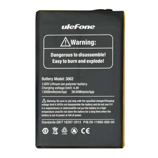 Ulefone Μπαταρία Για Smartphone Power 5 Ulefone Μπαταρία Για Smartphone Power 5