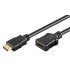 Goobay Καλώδιο Προέκτασης Hdmi 61310, Ethernet, 4K, 18Gbit/S, 3M, Μαύρο