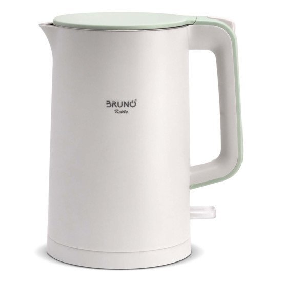 Bruno Βραστήρας Brn-0140 Με Διπλό Τοίχωμα, 1.7L, Strix, 2200W, Λευκός Bruno Βραστήρας Brn-0140 Με Διπλό Τοίχωμα, 1.7L, Strix, 2200W, Λευκός