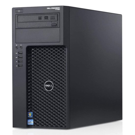 Dell Pc Precision T1700 Mt, E3-1246 V3, 32Gb, 1Tb Hdd, Dvd-Rw, Ref Sqr