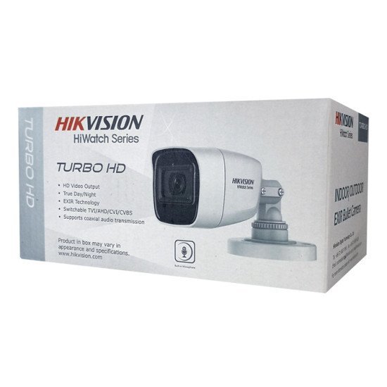 Hikvision Hiwatch Υβριδική Κάμερα Hwt-B120-Ms, 2.8Mm, 2Mp, Ip66, Ir 30M