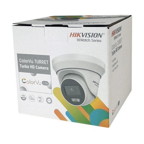 Hikvision Hiwatch Υβριδική Κάμερα Colorvu Hwt-T229-M, 2.8Mm, 2Mp, Ip66