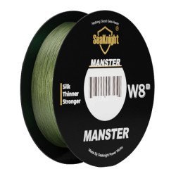 Seaknight Νήμα Manster Ln3205, Οκτάκλωνο, 20.4Kg, 0.28Mm, 300M, Πράσινο
