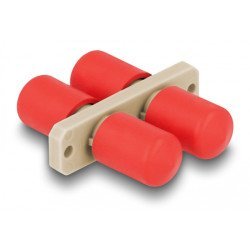 Delock Σύνδεσμος Οπτικής Ίνας St Duplex 87935, Μπεζ