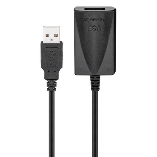Goobay Καλώδιο Προέκτασης Usb 95439, Active, 480Mbps, 5M, Μαύρο Goobay Καλώδιο Προέκτασης Usb 95439, Active, 480Mbps, 5M, Μαύρο