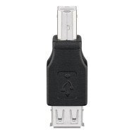 Goobay Αντάπτορας Usb Σε Usb Type B 50291, Θηλυκό Σε Αρσενικό, Μαύρος