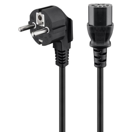 Powertech Καλώδιο Τροφοδοσίας Cab-P032, 3X 1Mm², 5M, Μαύρο Powertech Καλώδιο Τροφοδοσίας Cab-P032, 3X 1Mm², 5M, Μαύρο