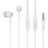Celebrat Earphones Με Μικρόφωνο G25, 3.5Mm, 1.2M, Λευκά