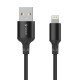 Celebrat Καλώδιο Lightning Σε Usb Cb-32, 2.4A, 1M, Μαύρο Celebrat Καλώδιο Lightning Σε Usb Cb-32, 2.4A, 1M, Μαύρο