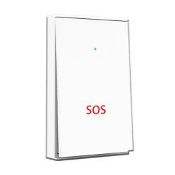Κουμπί Πανικού B100-Sos Για Συναγερμούς, Επιτοίχιο, 433Mhz