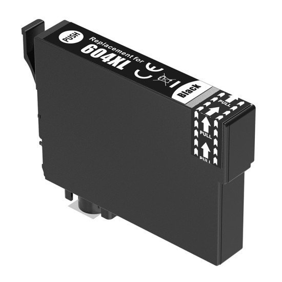Συμβατό Inkjet Για Epson, T604Xl, 12Ml, Μαύρο
