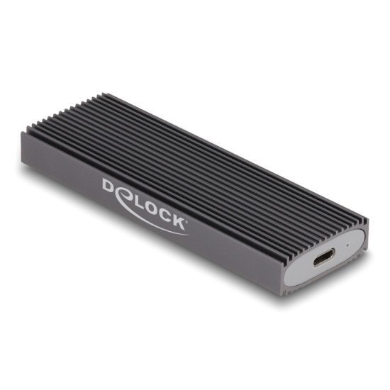 Delock Θήκη Για M.2 Nvme Pcie/Sata Ssd 42019, Tool Free, 10Gbps, Μαύρη Delock Θήκη Για M.2 Nvme Pcie/Sata Ssd 42019, Tool Free, 10Gbps, Μαύρη