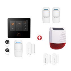 Powertech Ολοκληρωμένο Σύστημα Συναγερμού, Αφής, Wi-Fi, 2G, Tuya Powertech Ολοκληρωμένο Σύστημα Συναγερμού, Αφής, Wi-Fi, 2G, Tuya