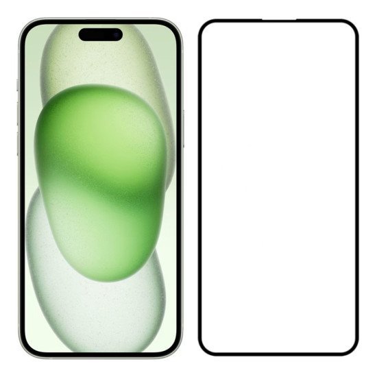 Powertech Tempered Glass 5D Tgc-0658 Για Iphone 15 Plus, Full Glue Powertech Tempered Glass 5D Tgc-0658 Για Iphone 15 Plus, Full Glue