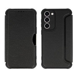 Powertech Θήκη Razor Carbon Mob-1907 Για Samsung Galaxy S23, Μαύρη