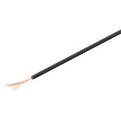Goobay Καλώδιο 55045 Με Ελεύθερα Άκρα, 0.14Mm², Copper, 10M, Μαύρο