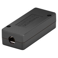 Goobay Κυτίο Σύνδεσης Καλωδίων Δικτύου 96101, Cat 6/Cat 7, Stp, Μαύρο