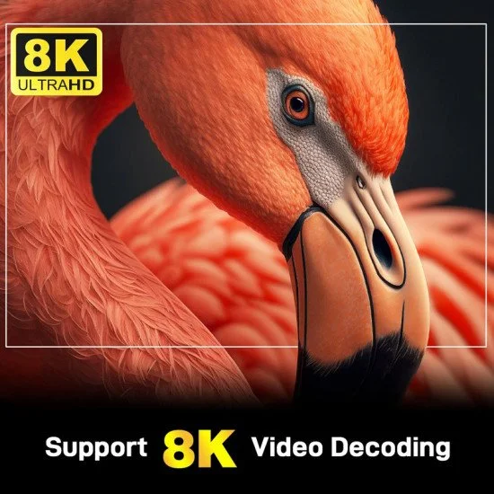 H96 Tv Box Μ2, 8K, Rk3528, 4/64Gb, Wifi 6, Android 13, Voice Assistant