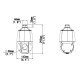 Uniarch Ip Κάμερα Ipc-P413-X20K, 3Mp, Poe+, Ptz, 20X Zoom, Sd, Ip66