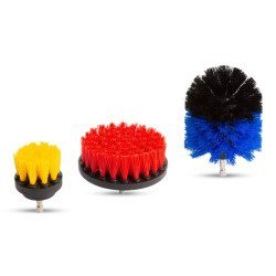 Moje Auto Σετ Βούρτσες Καθαρισμού 19-628 Για Δράπανο, 3Τμχ