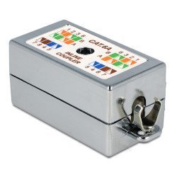 Delock Κυτίο Σύνδεσης Καλωδίων Δικτύου 86243, Cat 6A Lsa, Stp, Tool-Free