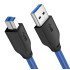 Cabletime Καλώδιο Usb Σε Usb Type B Ct-C160-U3-Ambm, 5Gbps, 2M, Μπλε