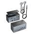 Cabletime Docking Station Dock162-Ag2, Θήκη Ssd, 15 Θύρες, 4K 100W, Γκρι