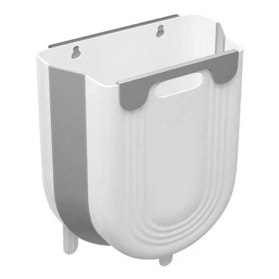 Πτυσσόμενος Κάδος Απορριμμάτων Cln-0052, 10L, 22.5X16.5X28.5Cm, Γκρι Πτυσσόμενος Κάδος Απορριμμάτων Cln-0052, 10L, 22.5X16.5X28.5Cm, Γκρι