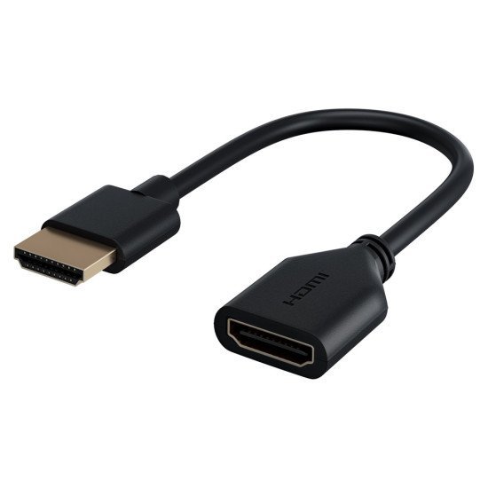 Goobay Αντάπτορας Hdmi 64824, Εύκαμπτος, 4K, 18Gbit/S, Μαύρος Goobay Αντάπτορας Hdmi 64824, Εύκαμπτος, 4K, 18Gbit/S, Μαύρος