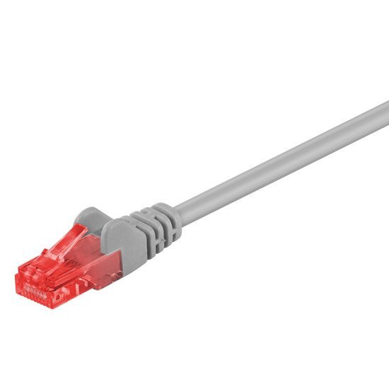 Goobay Καλώδιο Δικτύου 95591, Cat 6 U/Utp, Cca, 1.5M, Γκρι Goobay Καλώδιο Δικτύου 95591, Cat 6 U/Utp, Cca, 1.5M, Γκρι