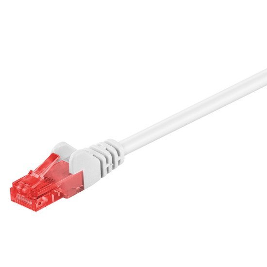 Goobay Καλώδιο Δικτύου 95257, Cat 6 U/Utp, Cca, 0.25M, Λευκό Goobay Καλώδιο Δικτύου 95257, Cat 6 U/Utp, Cca, 0.25M, Λευκό