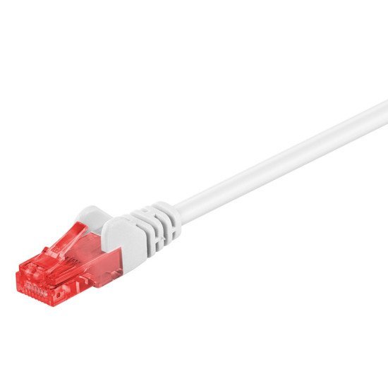Goobay Καλώδιο Δικτύου 68636, Cat 6 U/Utp, Cca, 3M, Λευκό Goobay Καλώδιο Δικτύου 68636, Cat 6 U/Utp, Cca, 3M, Λευκό