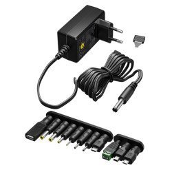 Goobay Επιτοίχιος Φορτιστής 64571, 3V-12V, 7.2W/0.6A, 12 Tips