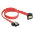 Delock Καλώδιο Sata 83978, Γωνιακό, 6Gb/S, 30Cm, Κόκκινο