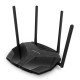 Mercusys Router Mr80X, Wi-Fi 6, 3Gbps Ax3000, Dual Band, Ver. 3.0