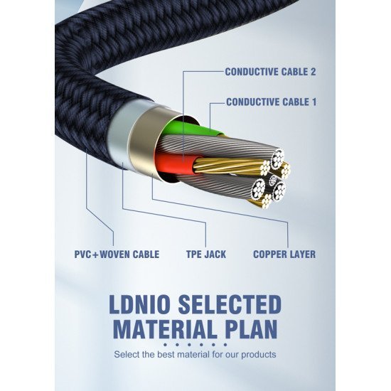 Ldnio Καλώδιο Micro Usb Σε Usb Ls691, 30W, 1M, Γκρι Ldnio Καλώδιο Micro Usb Σε Usb Ls691, 30W, 1M, Γκρι