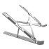 Powertech Μεταλλική Βάση Laptop Pt-1160, Έως 18", Foldable, Ασημί