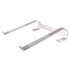 Powertech Μεταλλική Βάση Laptop Pt-1161, Έως 18", Ασημί