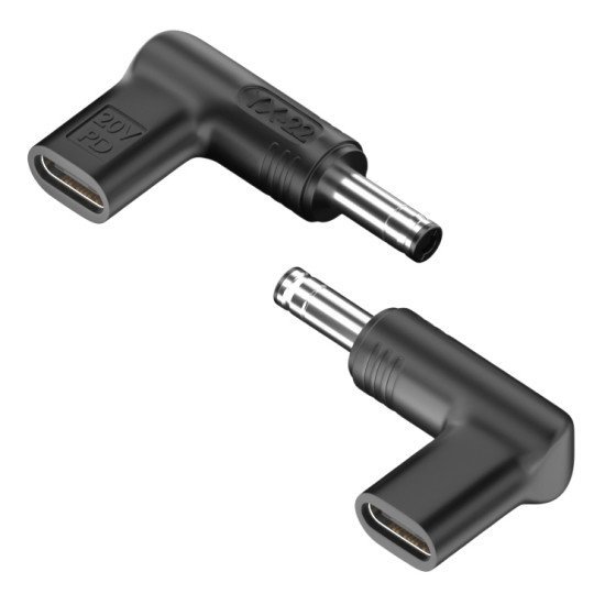 Powertech Αντάπτορας Τροφοδοσίας Yx-22, Usb-C Σε Lenovo 4X1.7Mm, Μαύρος