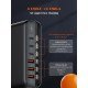 Ldnio Σταθμός Φόρτισης A6140C, 3X Usb-C/3X Usb, 140W, Pd/Qc, Gan, Μαύρος Ldnio Σταθμός Φόρτισης A6140C, 3X Usb-C/3X Usb, 140W, Pd/Qc, Gan, Μαύρος