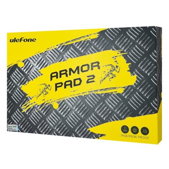 Ulefone Tablet Armor Pad 2, 11" 8/256Gb, 18600Mah, Ip68/Ip69K, 4G, Μαύρο