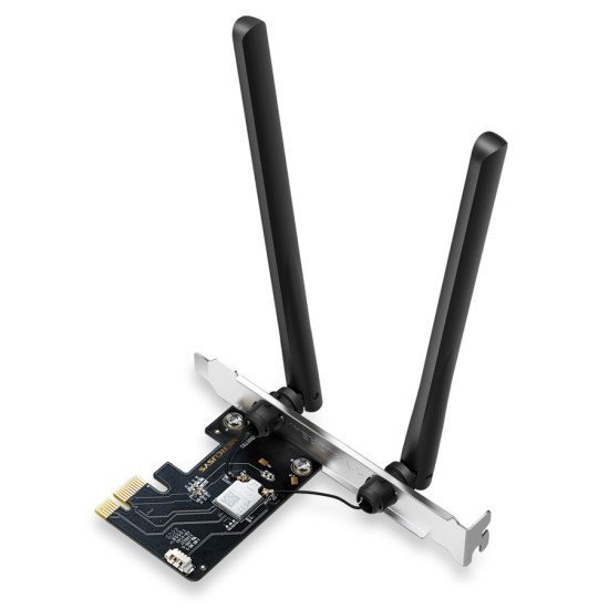 Mercusys Κάρτα Δικτύου Ma86Xe, Axe5400, Wi-Fi 6E, Bluetooth, Pcie, V.1.0 Mercusys Κάρτα Δικτύου Ma86Xe, Axe5400, Wi-Fi 6E, Bluetooth, Pcie, V.1.0