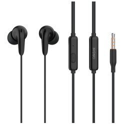 Celebrat Earphones Με Μικρόφωνο G26, 3.5Mm, 1.2M, Μαύρα
