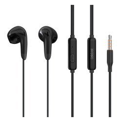 Celebrat Earphones Με Μικρόφωνο G27, 3.5Mm, 1.2M, Μαύρα
