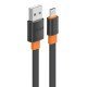 Celebrat Καλώδιο Micro Usb Σε Usb Cb-33M, Flat, 2.1A, 1M, Μαύρο Celebrat Καλώδιο Micro Usb Σε Usb Cb-33M, Flat, 2.1A, 1M, Μαύρο