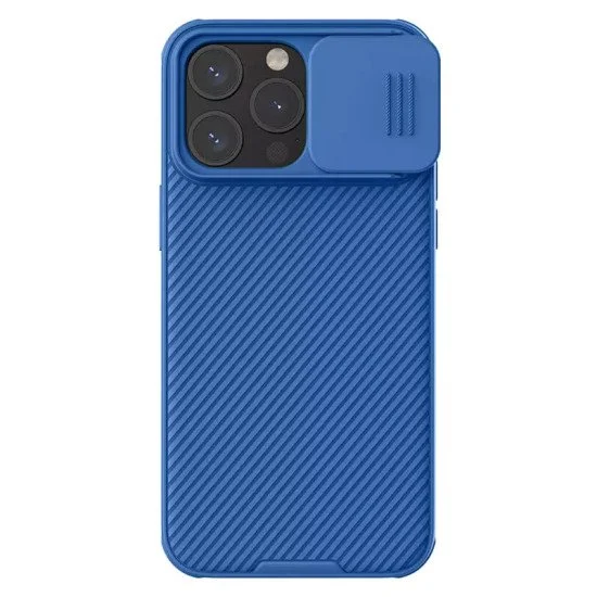 Nillkin Θήκη Camshield Pro Για Iphone 15 Pro, Μπλε Nillkin Θήκη Camshield Pro Για Iphone 15 Pro, Μπλε