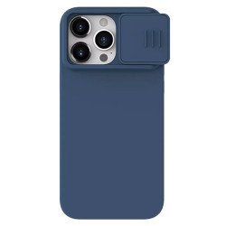 Nillkin Θήκη Camshield Silky Silicone Για Iphone 15 Pro, Μπλε