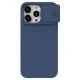 Nillkin Θήκη Camshield Silky Silicone Για Iphone 15 Pro Max, Μπλε Nillkin Θήκη Camshield Silky Silicone Για Iphone 15 Pro Max, Μπλε
